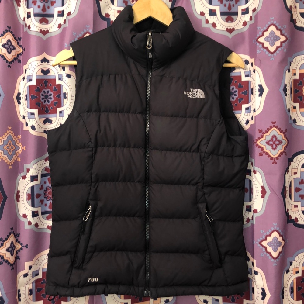 Black North Face Vest